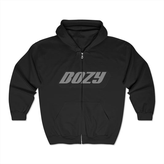 Unisex Heavy Blend™ Full Zip Hooded Sweatshirt BOZY Print