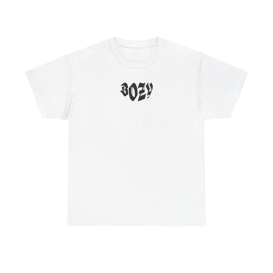 Unisex Heavy Cotton Tee - 'Bozy Power' Statement Tee for Comfort & Style